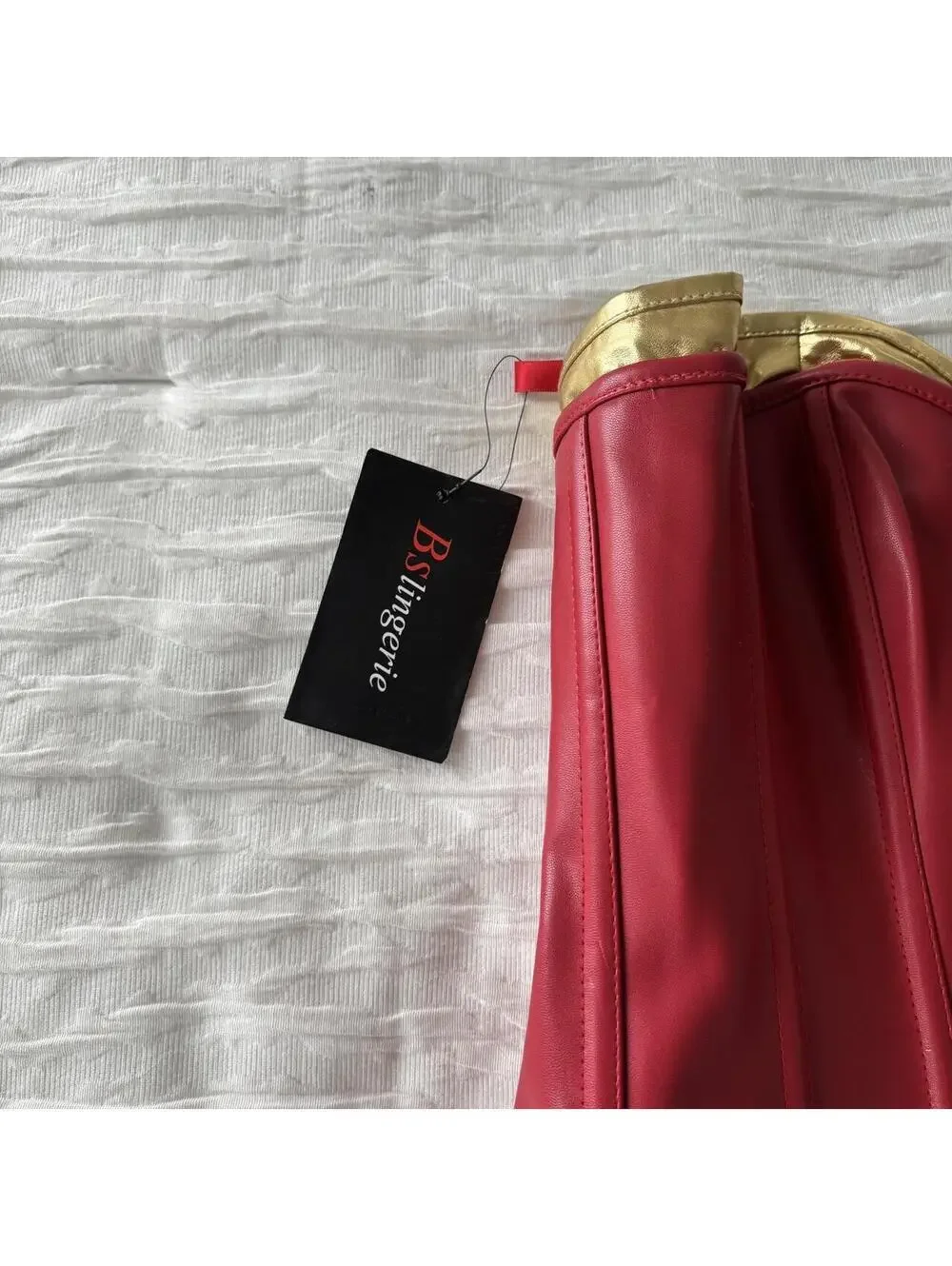 Women's Multi and Red Corset